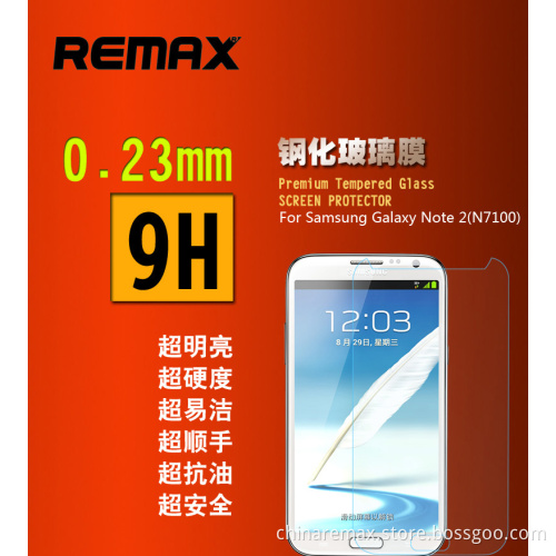 Nice Explosion-Proof Tempered Glass Screen Protector for Sumsang Note 2